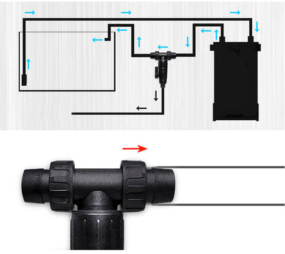 Multifunktionaler Wasserwechsler für Aquarien, Wasserwechsler für Aquarien, Pumpen