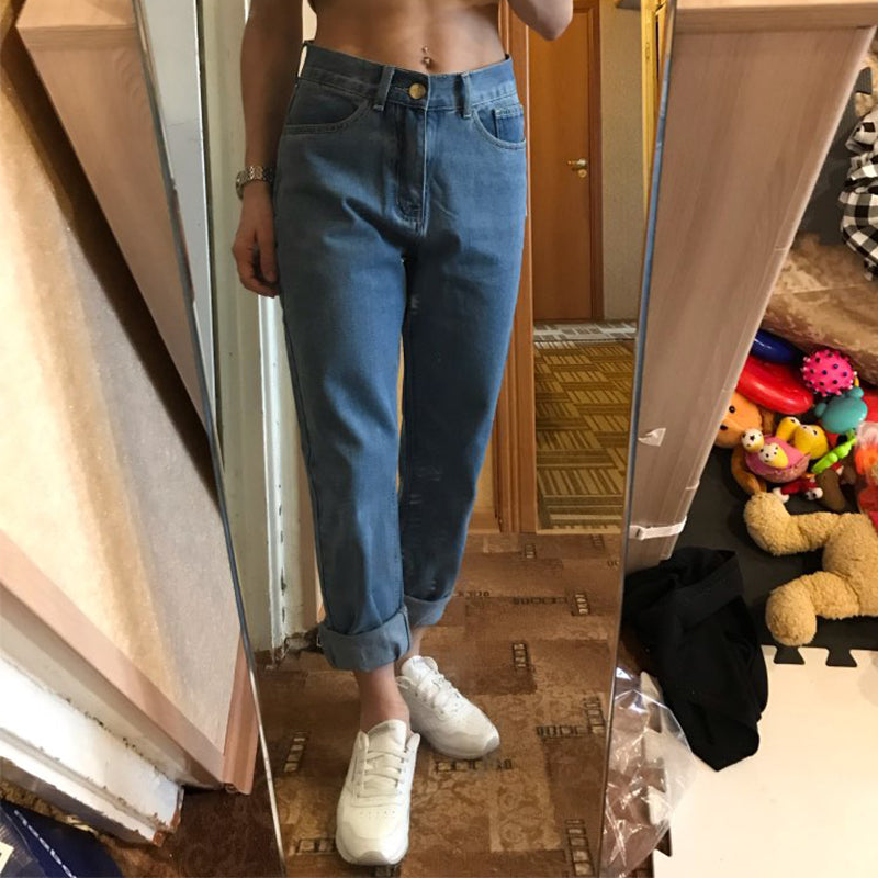 lWomen's loose jeans