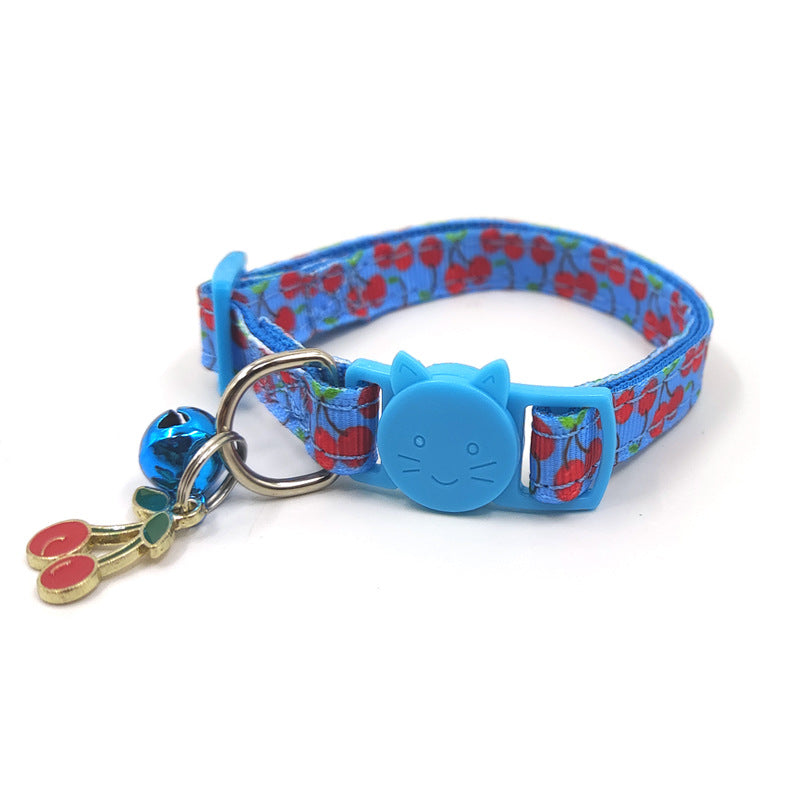 Pet Print Bell Cat Collar Cat Harness