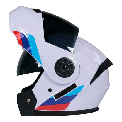 Motorrad Winter Dual-Lens Uncovered Helm