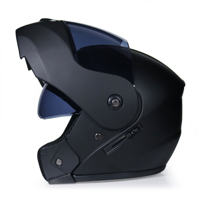 Motorrad Winter Dual-Lens Uncovered Helm