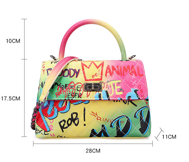 Ladies Grafite Handtasche