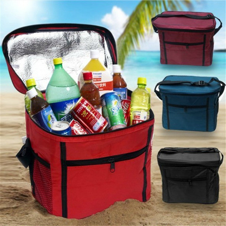 Picnic Portable Ice Pack Food Thermal Bag Food Delivery Oxford Cloth Insulated Cooler Bag For Outdoor Travel Picnic