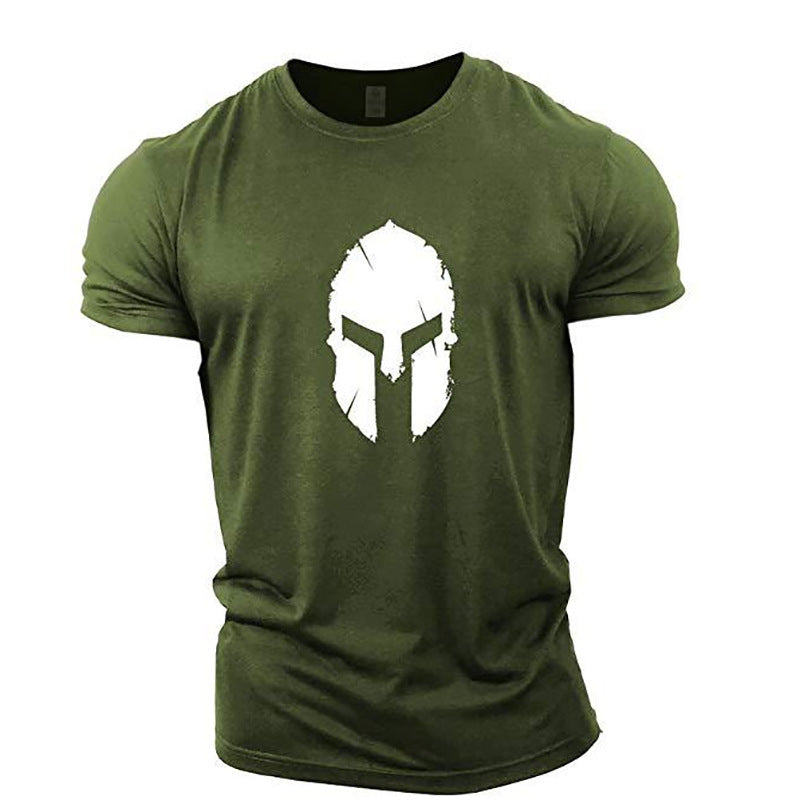 Kurzärmliges T-Shirt im Sparta style