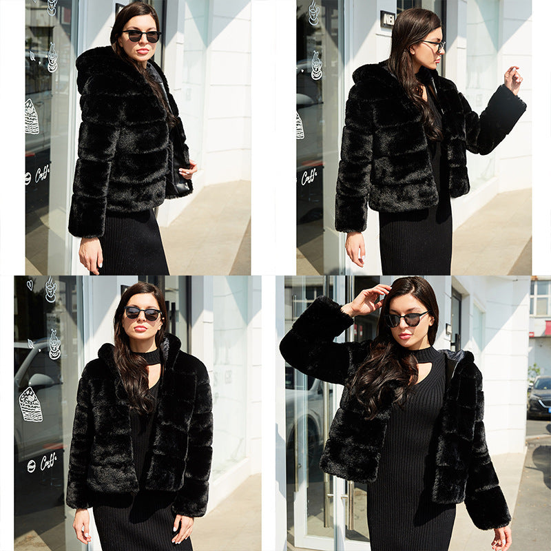 Winter Thick Warm Jacket Fake Fur Jacket