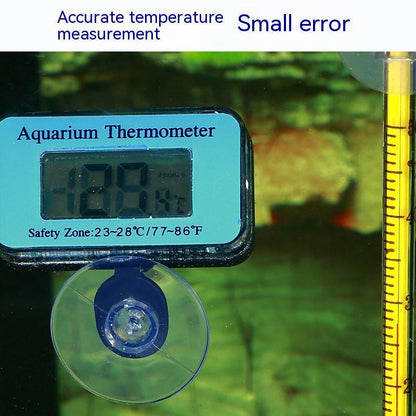 Digitales LCD-Aquarium Thermometer mit Saugnapf