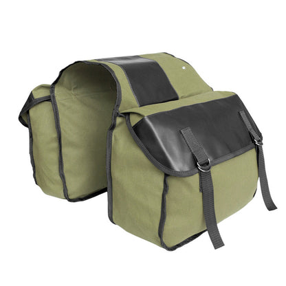 Outdoor Travel Storage Bag Mountain Bike Bike Canvas Backpack