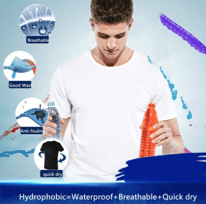 Schnell trocknendes, wasserdichtes Antifouling-T-Shirt. Halbarm-Bottom-Shirt für Paare