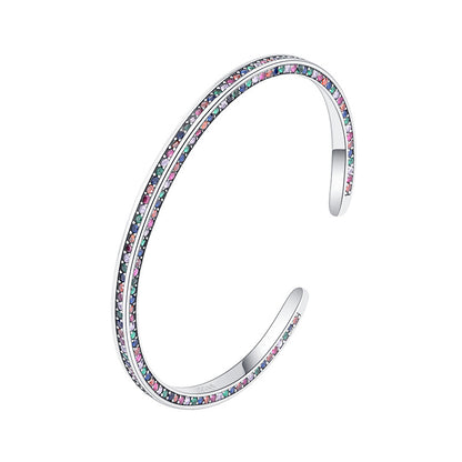 925 Rainbow Zircon Bracelet 