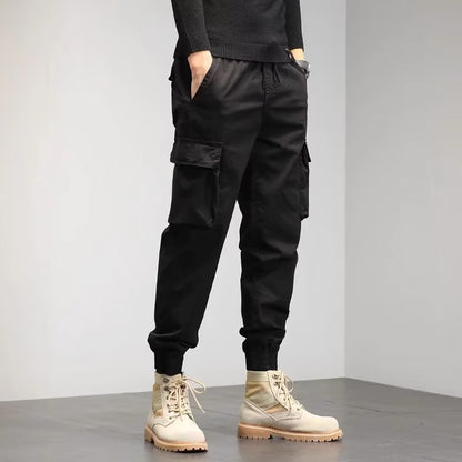 Herren Cropped Knöchelbandhose