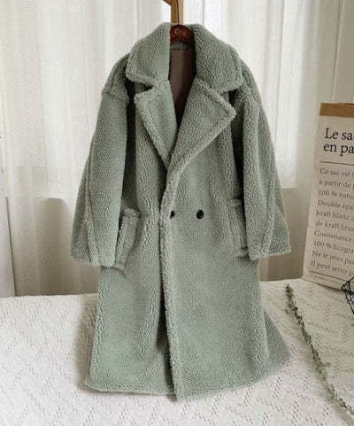 Loose Fur Integrated Faux Fur Coat Women