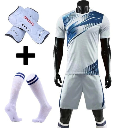 Kinder Fußballuniform Anzug Sporttrainingsuniform