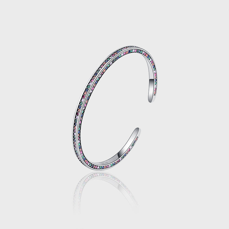 925 Rainbow Zircon Bracelet 