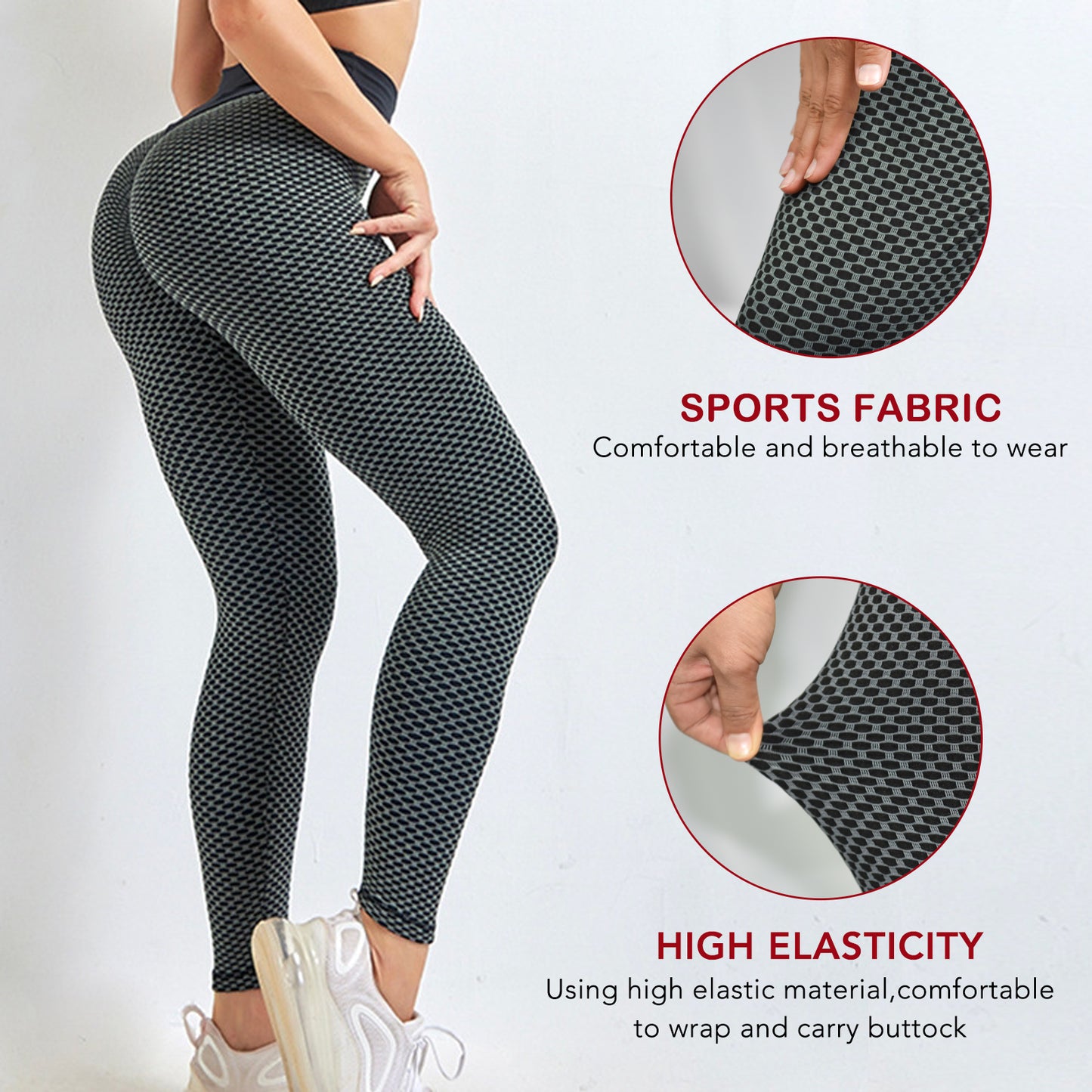 TIK Tok Leggings Women's Butt Lifting Workout Tights Plus Size Sports High Waist Yoga Pants Small Amazon Banned