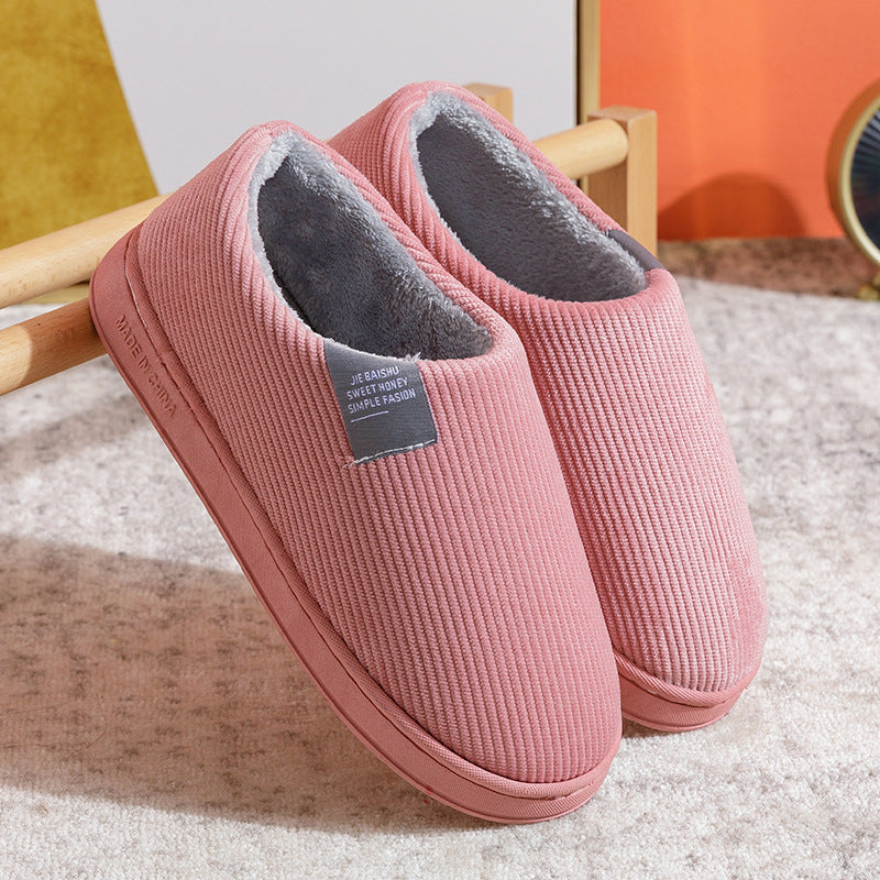 Cozy slippers, fluffy fluffy bedroom slippers for women, warm winter shoes