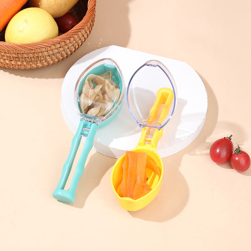 Kitchen Household Covered Storage Type Peeler Kitchen Gadget