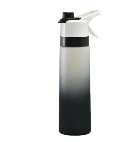 Sprühwasserflasche für Mädchen, Outdoor-Sport, Fitness, Wasserbecher, große Kapazität, Sprühflasche, Trinkgeschirr, Reiseflaschen, Küchenhelfer