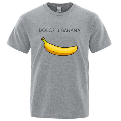 Dolce Banana Fashion Print Herren T-Shirts