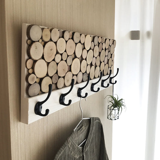 Solid Wood Coat Hook Hanger