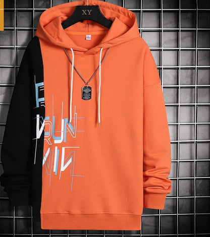 Hip Hop Alphabet Korean Hoodie Man