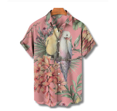 Sommer Casual Gedrucktes Hawaiianer Hemd