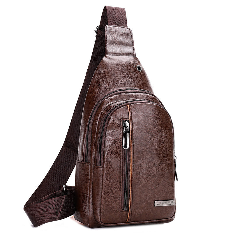 Neue Business Casual Sport männer Brust Wilde Licht Reise männer Schulter Umhängetasche Rucksack