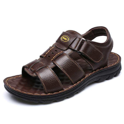 Rutschfeste, lässige Sandalen für Herren mit Klettverschluss